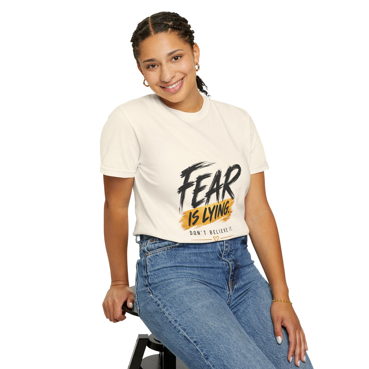 Fear Is Lying™ Premium Tee.
