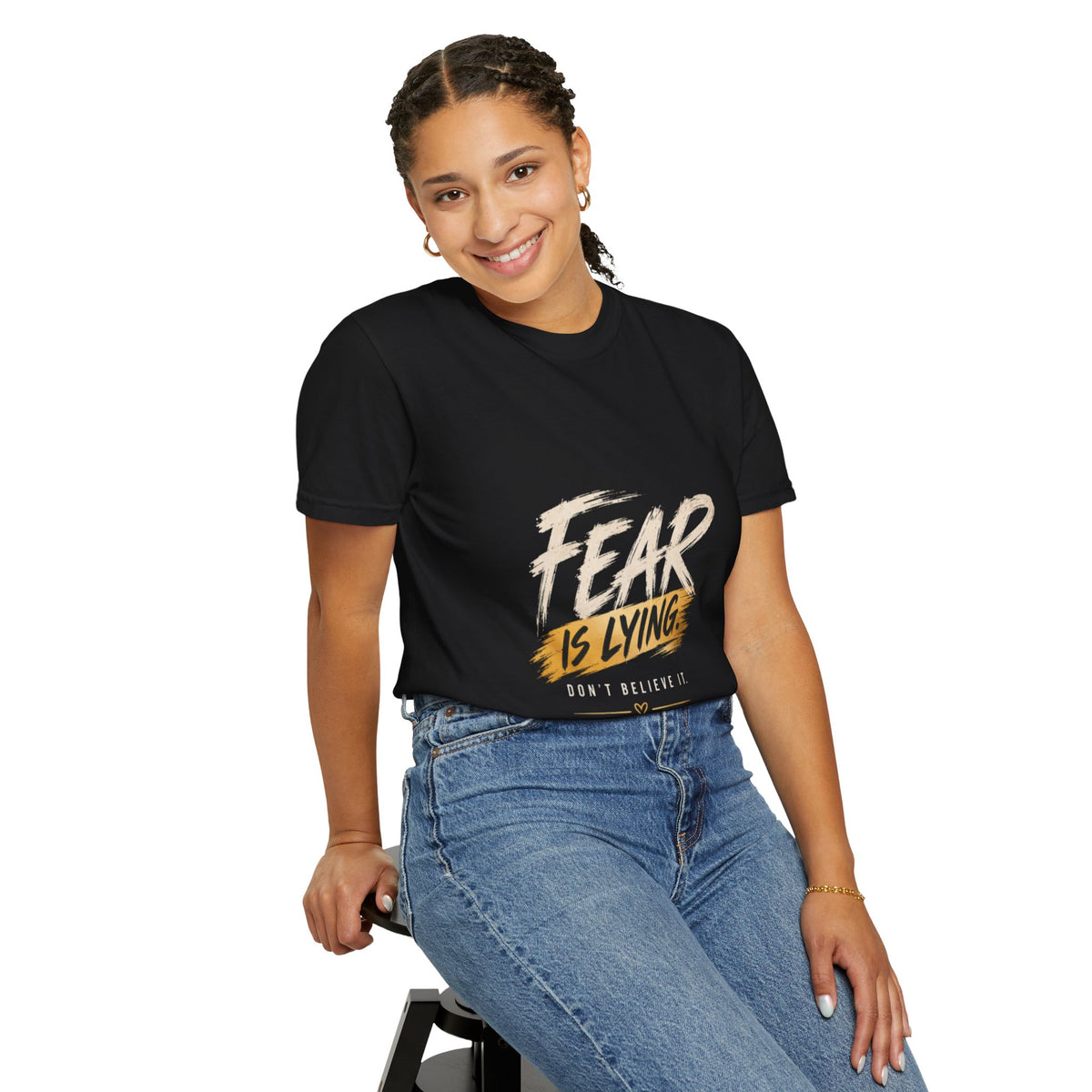 Fear Is Lying™ Premium Tee.