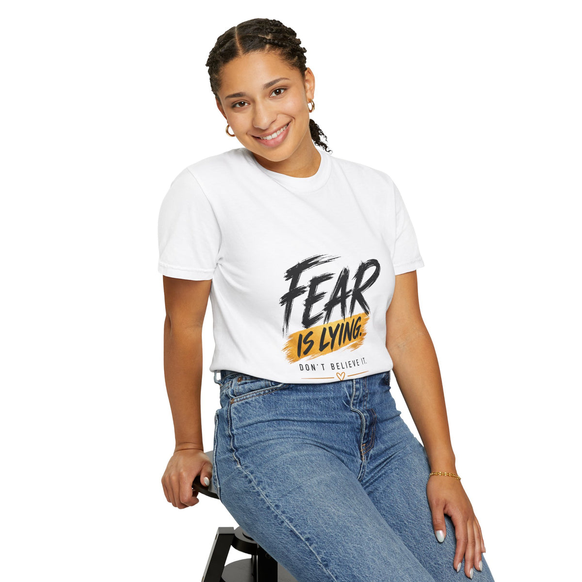 Fear Is Lying™ Premium Tee.