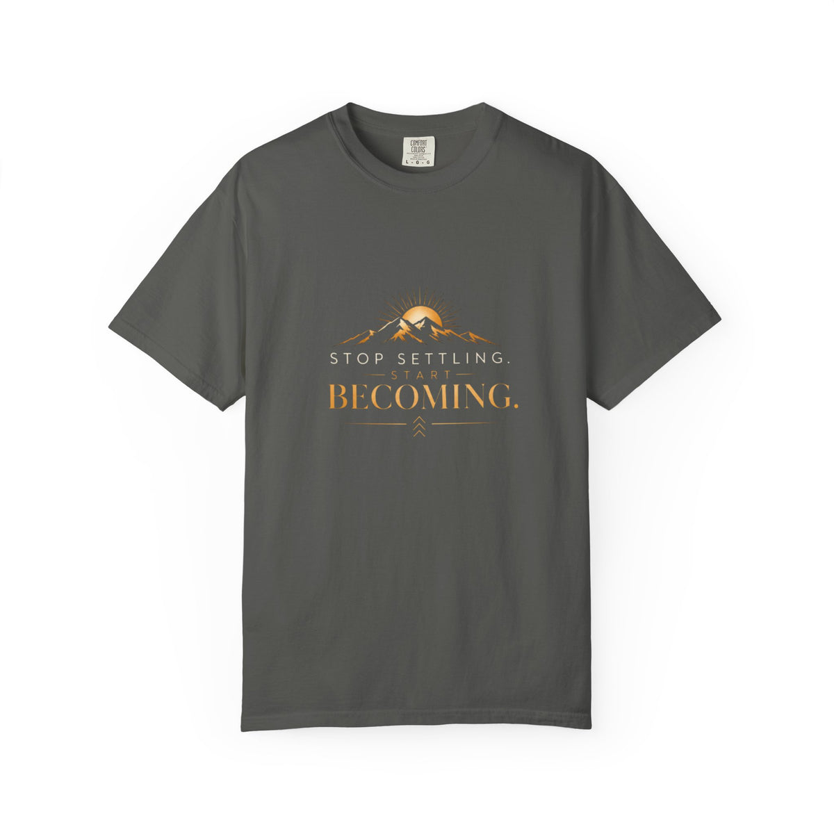 Stop Settling, Start Becoming™ Premium Tee